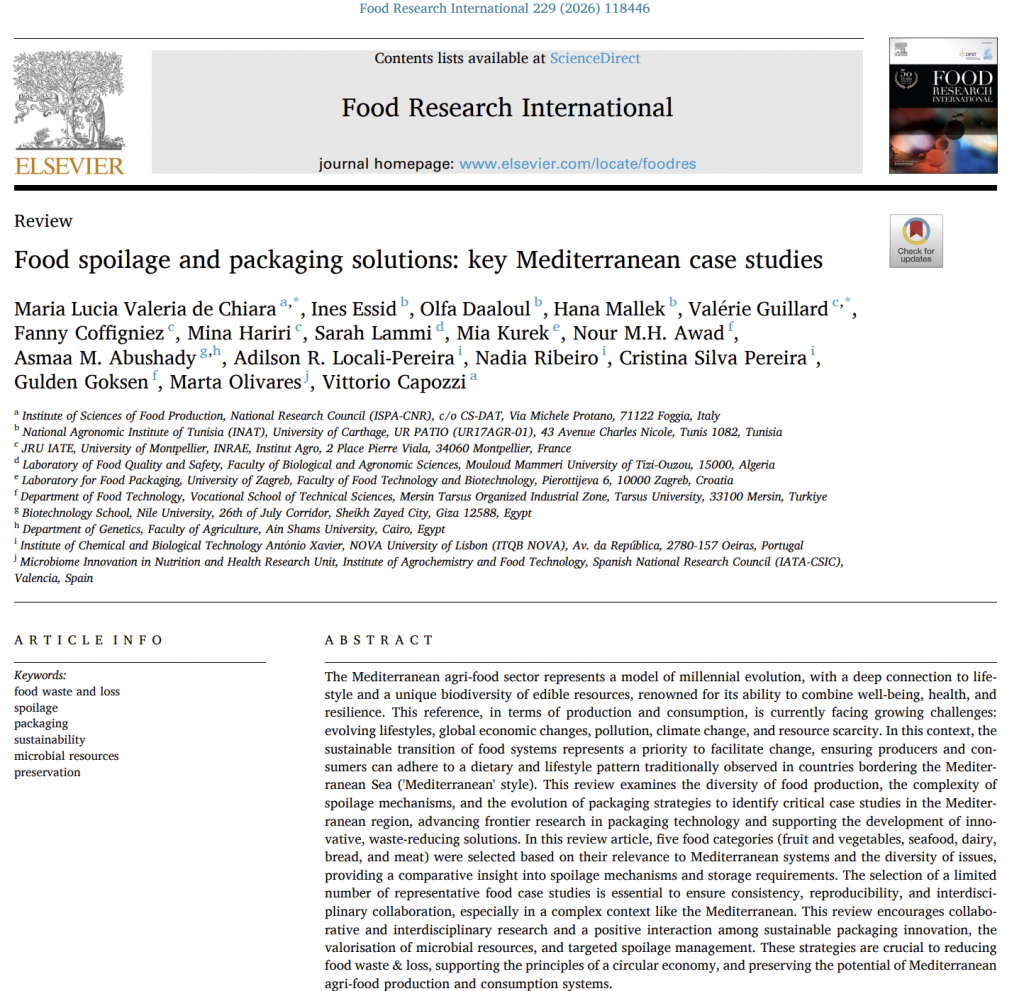 Mediterranean food packaging solutions for reducing food waste and spoilage